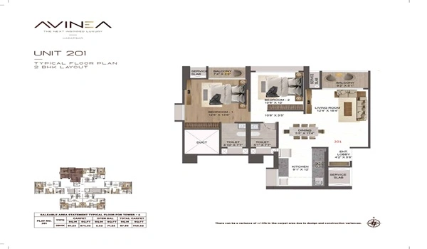 Vyom Sigma Avinea Floor Plan