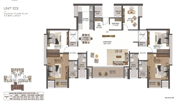 Vyom Sigma Avinea Floor Plan
